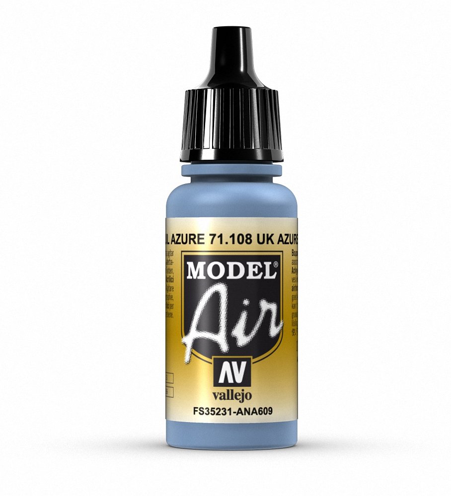 Vallejo UK Azure Paint, 17ml