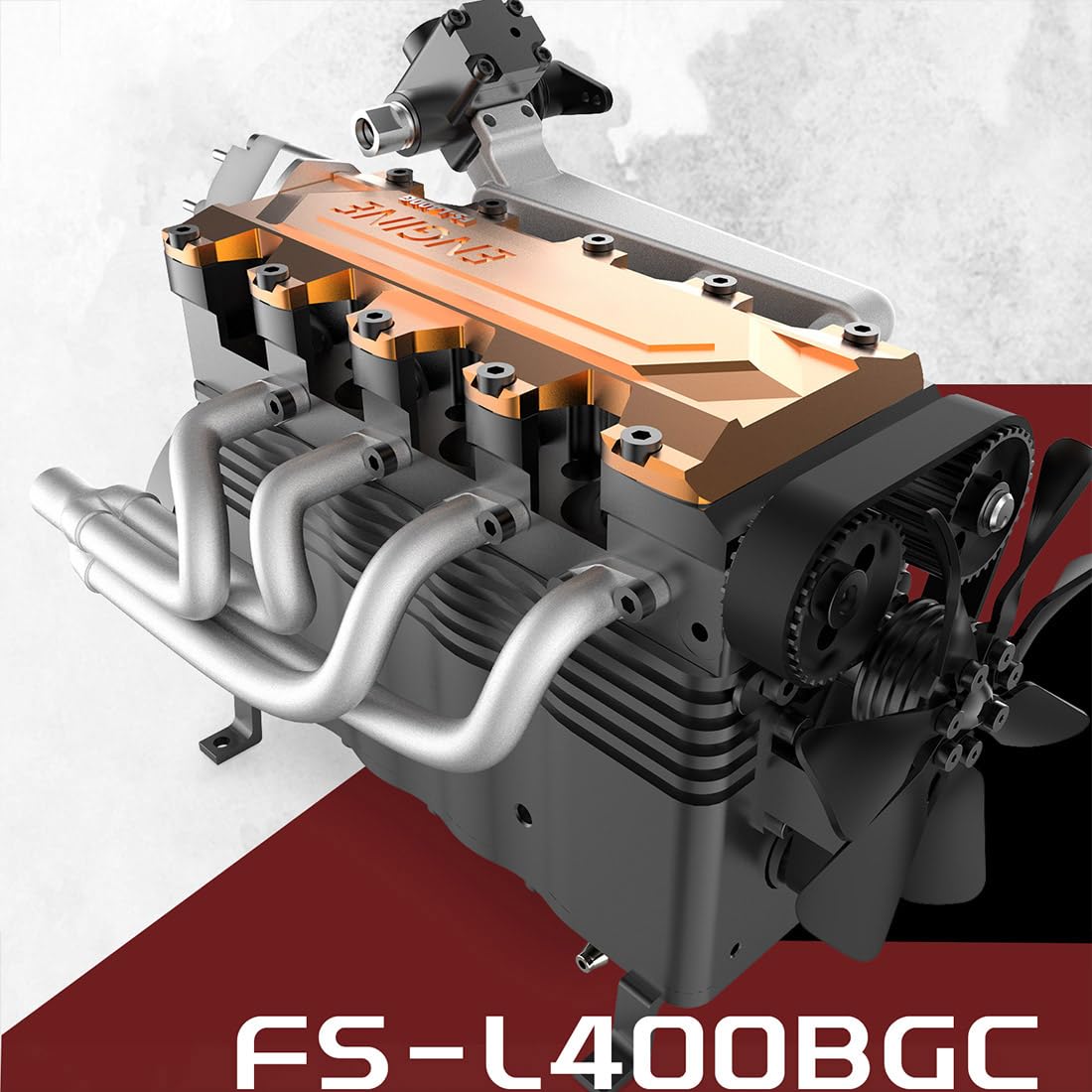 Amazon.com: ROUASD L4 Metal Engine Model Kit That Runs, TOYAN FS