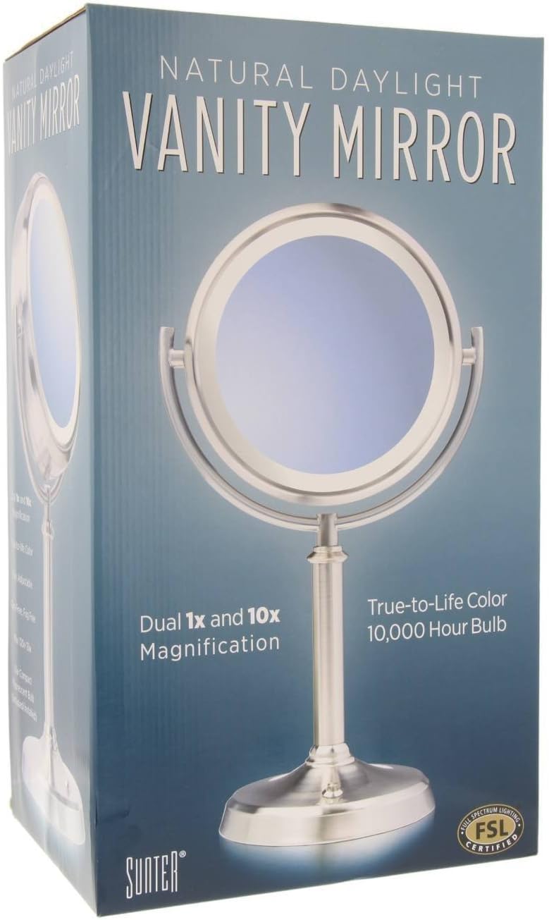 Natural Daylight Vanity Mirror by Sunter Home & Kitchen
