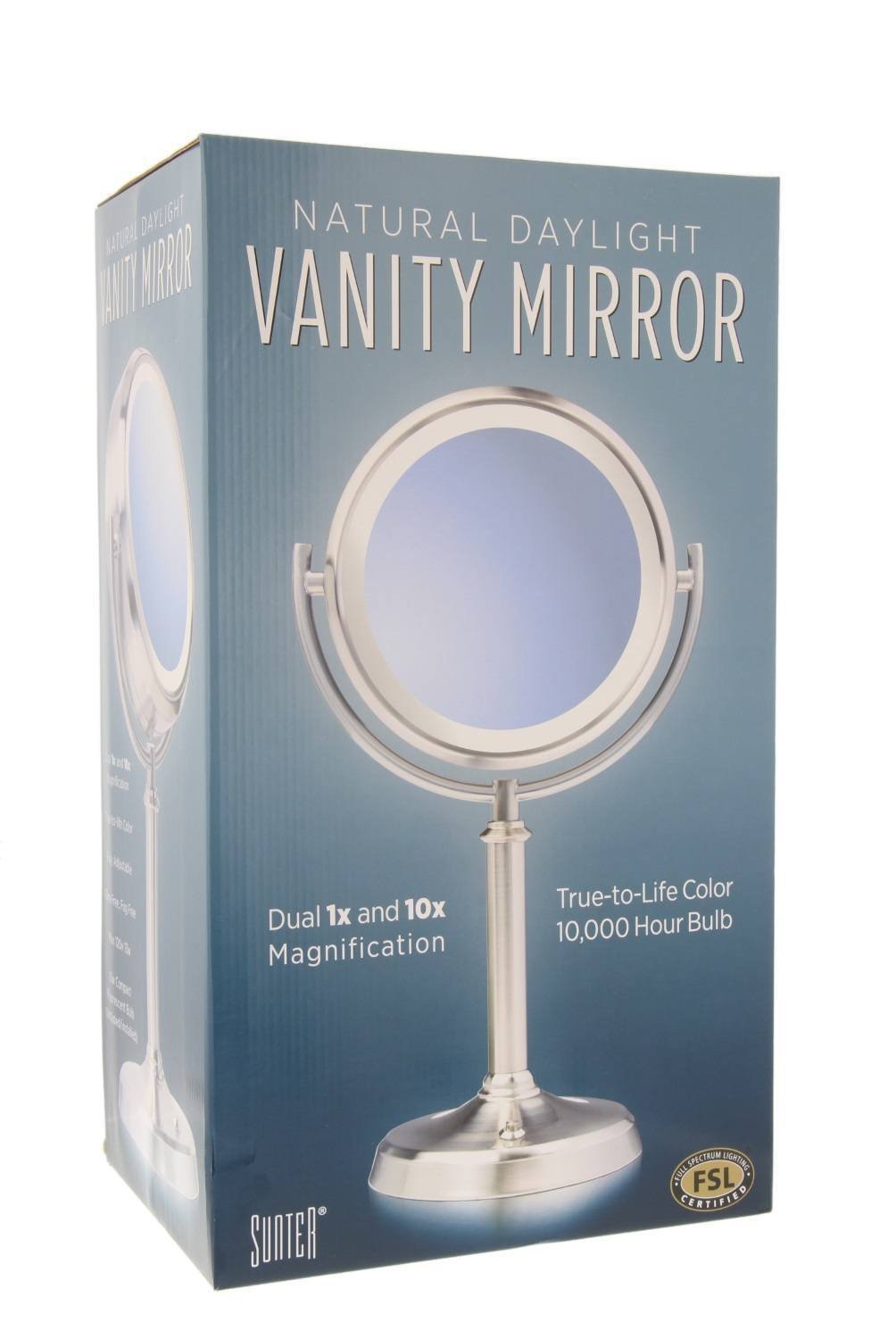 Natural Daylight Vanity Mirror by Sunter