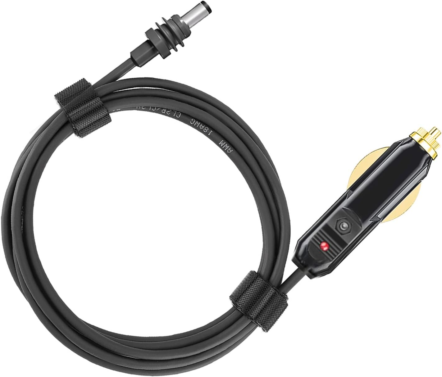 DC Car Charger Power Supply Cable, Satellite DC Car Power Cable IP68 Water Efficient Power for Trucks (5M)