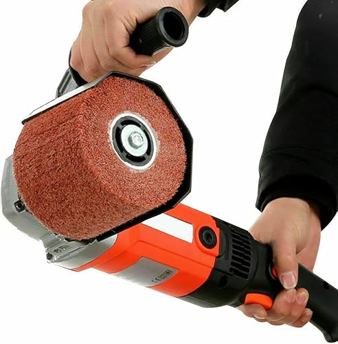 Máquina pulidora eléctrica de pulido de 1400W, máquina de trefilado eléctrico de mano lijadora pulidora para pulido de madera de acero inoxidable de