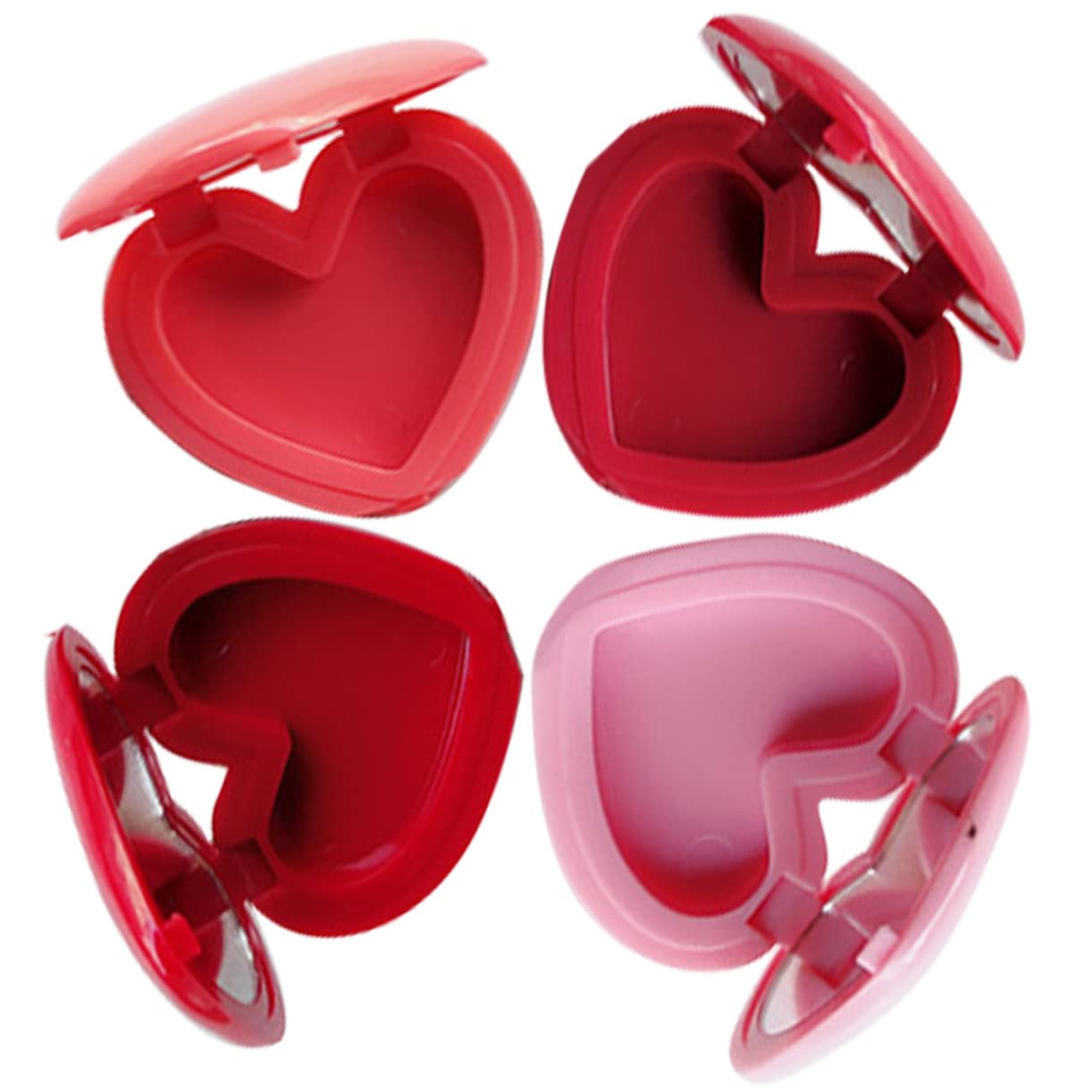 Amazon.co.jp: MERRYHAPY 4本セット リップスティック ケース ミラー  