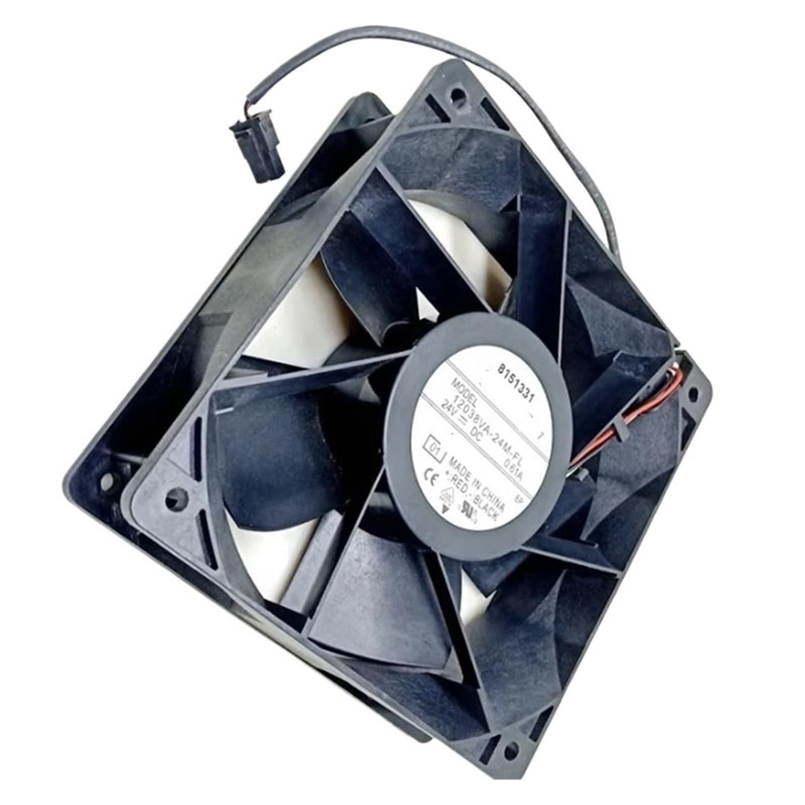 YMUGUEGH 12038VA-24M-FL 24V 0.61A Two-wire Inverter Cooling Fan