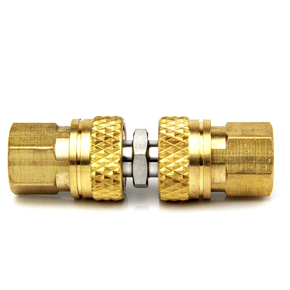 PCP Airforce Paintball Acero Inoxidable Conector Macho Doble Extremo Desconexión Rápida Acoplamiento Hembra M10 Manguera
