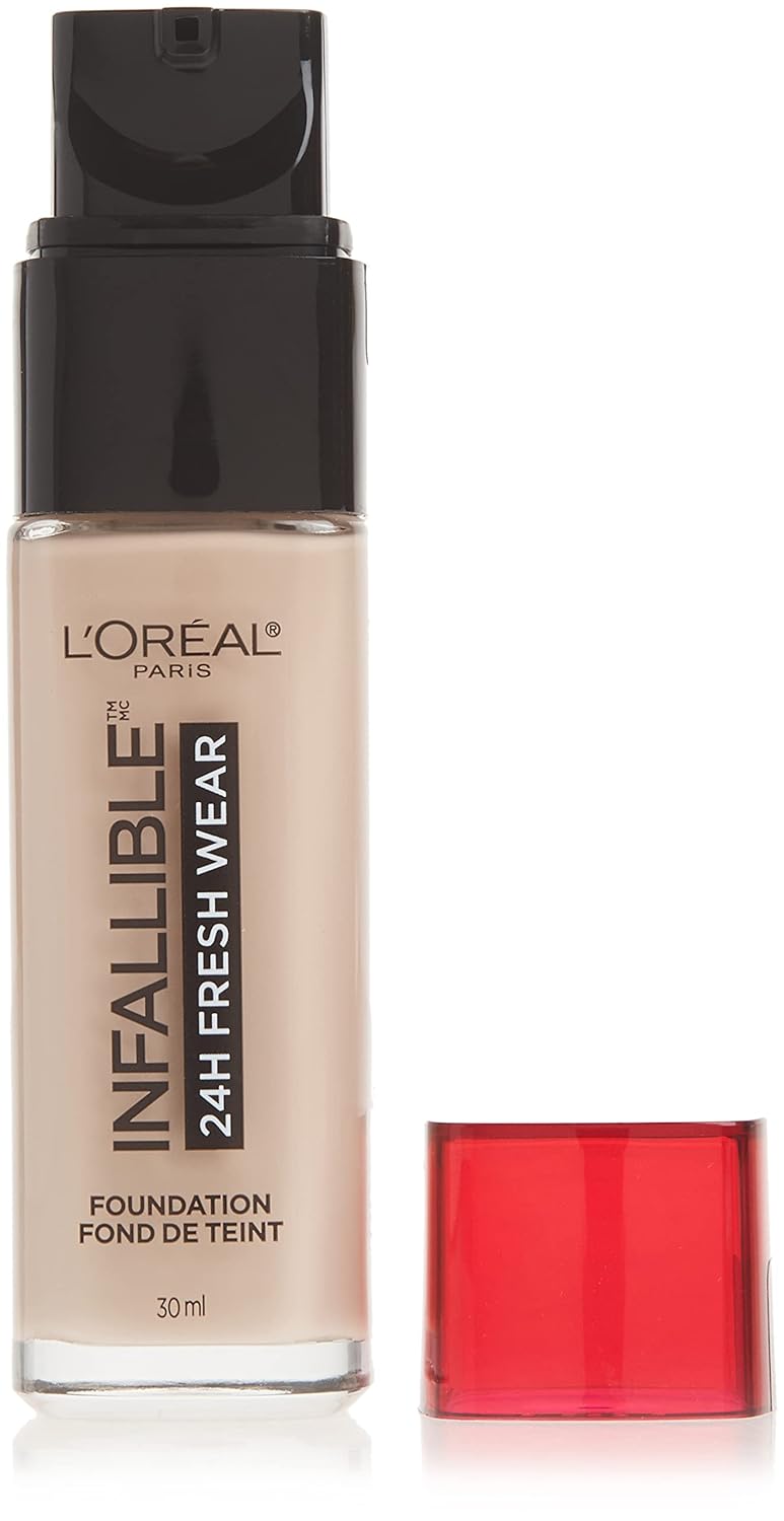 L'Oreal Paris Makeup Infallible Up to 24 Hour Fresh Wear Foundation, True Beige, 1 fl; Ounce