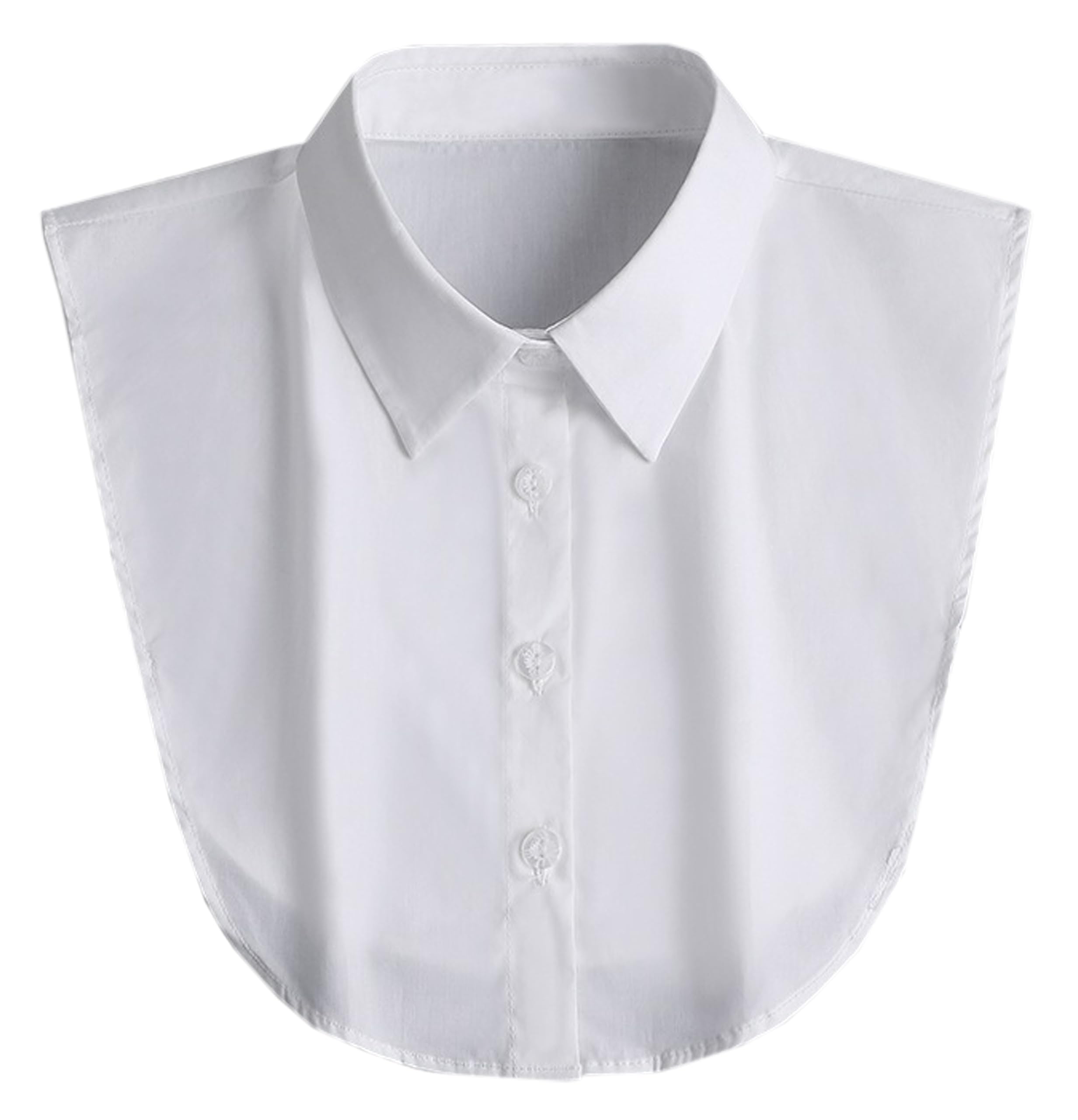 NIDMIDO Kids Plaid Tartan Detachable Half Shirt Blouse False Collar Dickey Collar for Girls and Boys