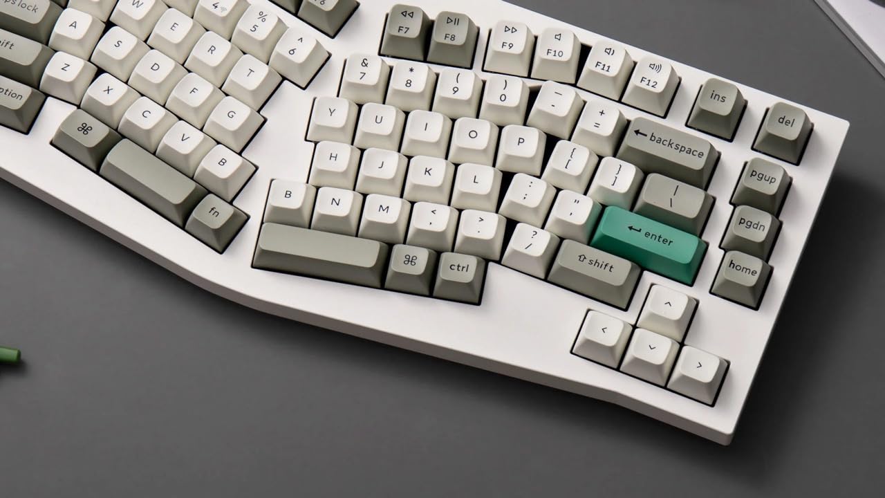 Amazon | Keychron シェルホワイト QMK ワイヤレス メカニカル