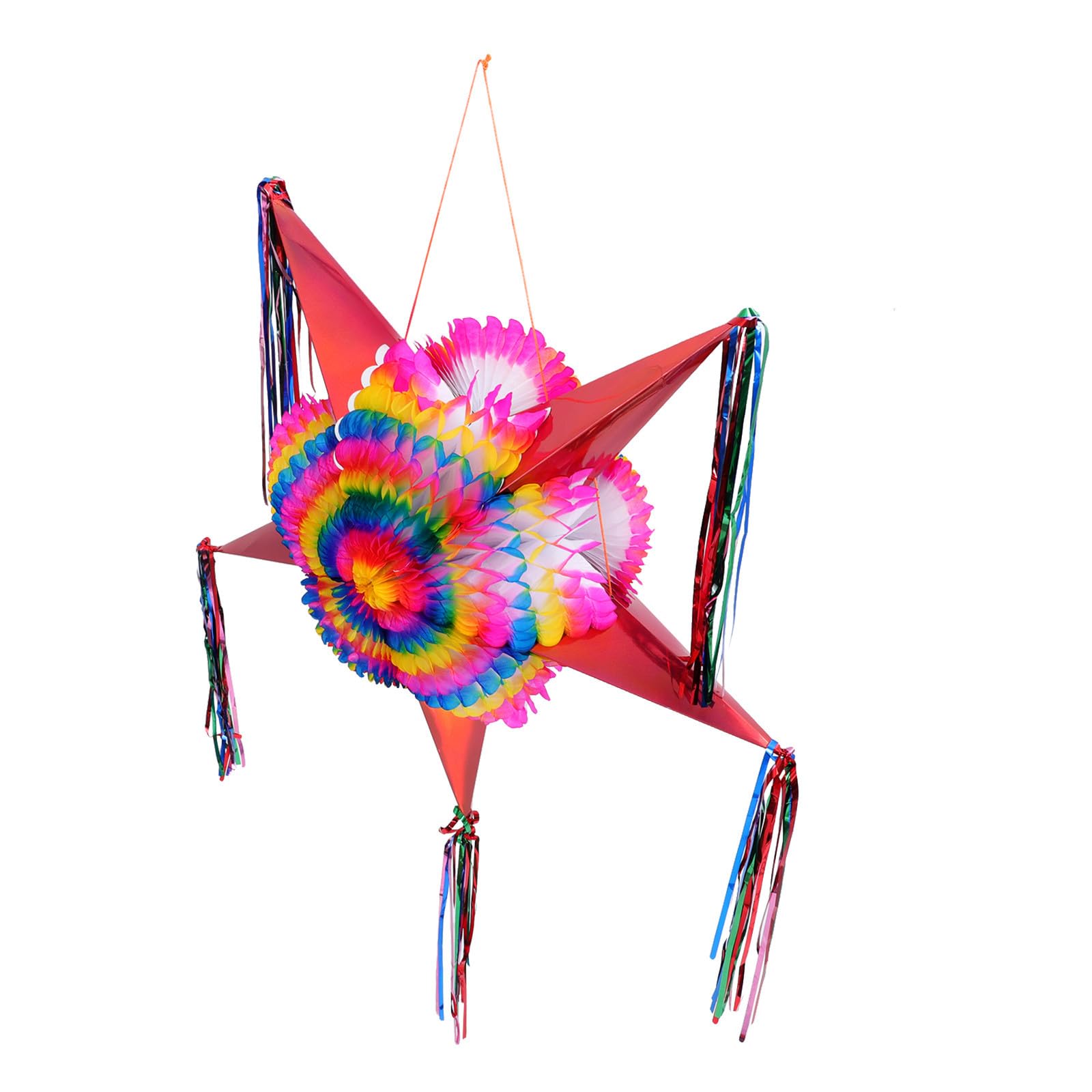 Piñata y Plegable Estrella de Papel de Fiesta Cumpleaños