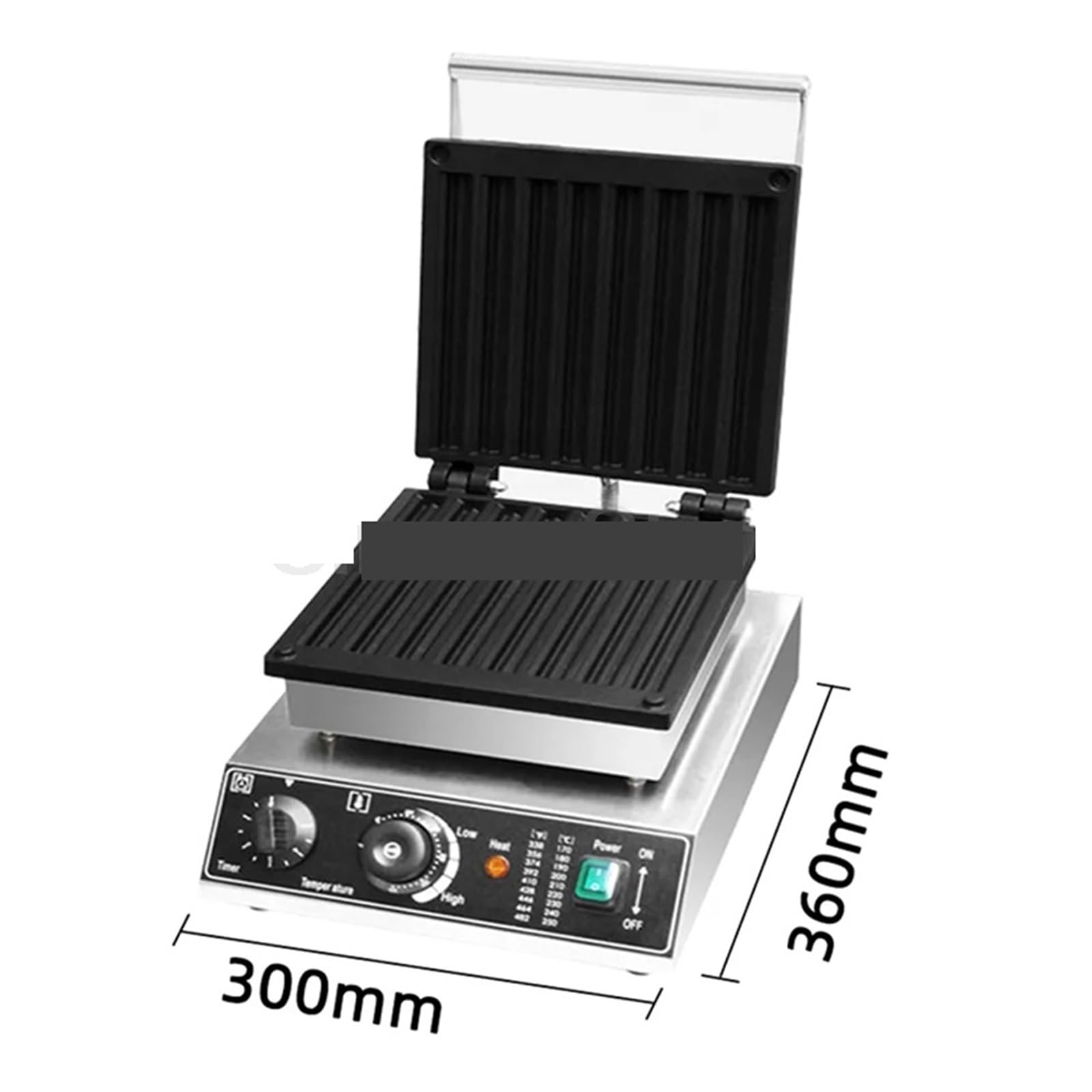 Elektryczna Maszyna Do Smażenia Paluszków Z Ciasta 1750 W, Komercyjna Robienia Rożków Churro, Urządzenie Pieczenia Powłoką Nieprzywierającą Szybkie I RóWnomierne Nagrzewanie