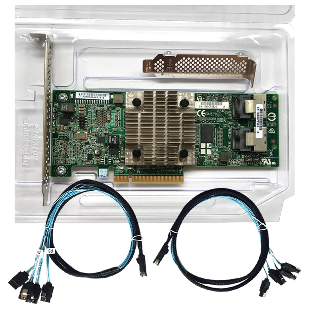 726907-B21 HP H240 12GB 2-PORT PCI-E 3.0 X8 SMART HBA 779134-001 726909-001 | UK