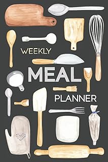 Weekly Meal Planner: 52 Week Food Planner & Grocery List with Pantry and Freezer Inventory and Recipes Templates
