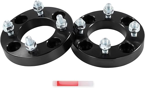 SCITOO 2 adaptadores de rueda de 4 x 4.5 a 4 x 4.25 pulgadas, orificios de 1 pulgada, pernos de 12 x 1.5 pulgadas, espaciadores de rueda de 4
