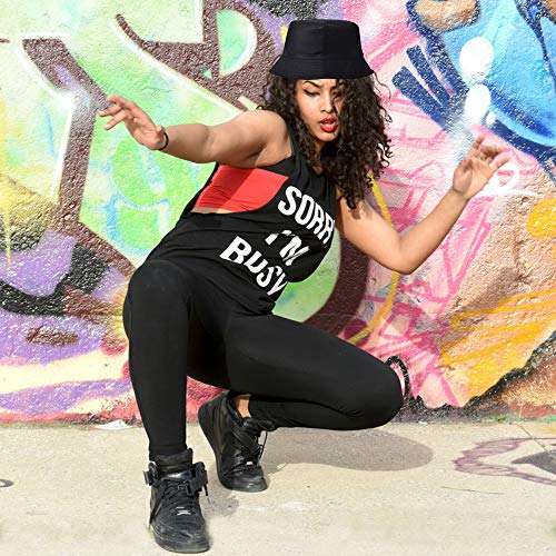 90s Run Dmc Costume 80s Costumes Set for men,Black Bucket Hat Gold Party Chains,Bracelet and DJ Sunglasses 90s Costume Glasses for Birthday Favors,Mens 80s Party and Hip Hop Rapper Theme (black)