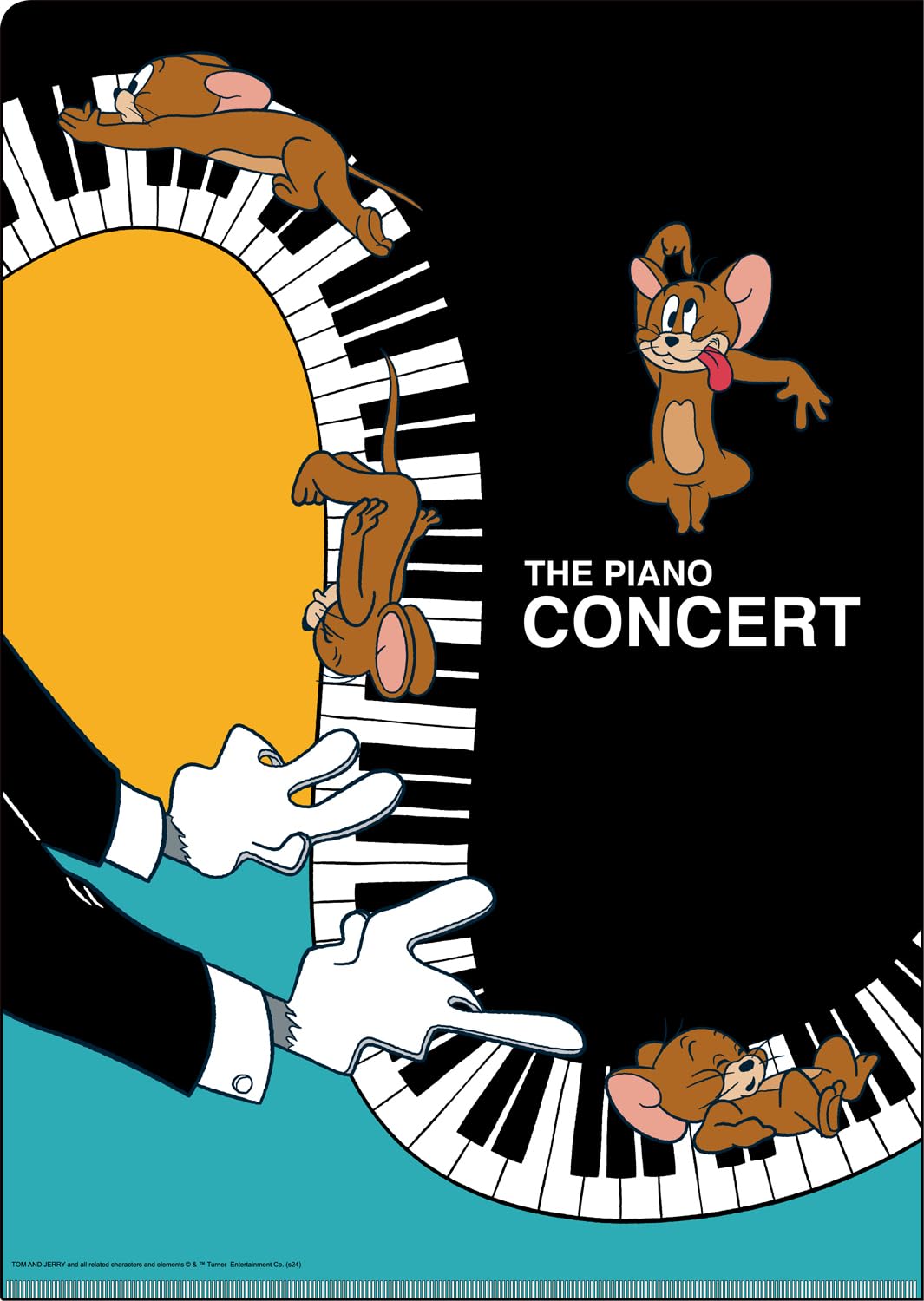 Amazon | トムとジェリー(PIANO CONCERT) ダイカットクリアファイル