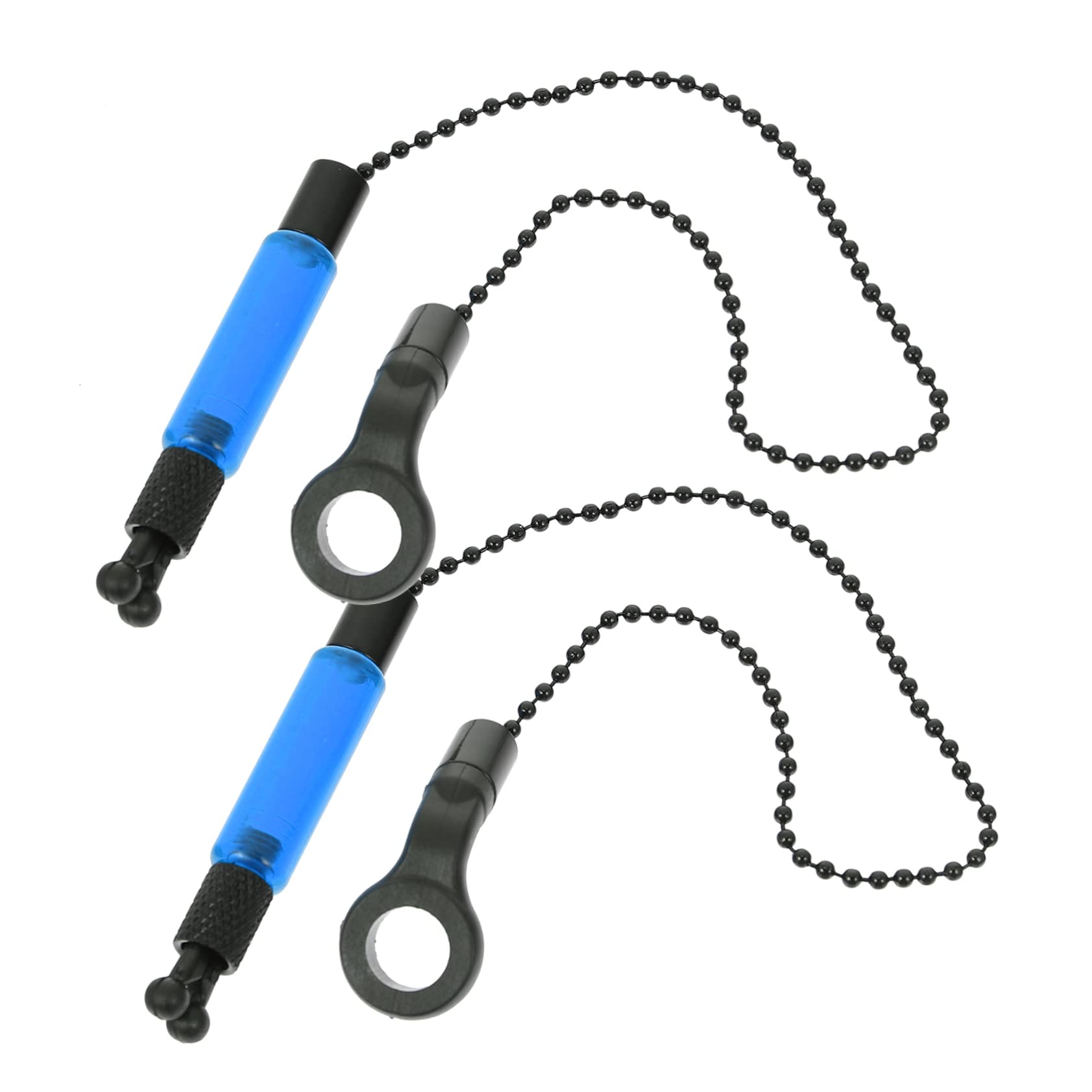 KICHOUSE 2Pcs Fishing Alarm Sensitive Bite Indicator Alarms for Fishing Rods Smooth and Comfortable Design for Night Fishing and Fish Capture