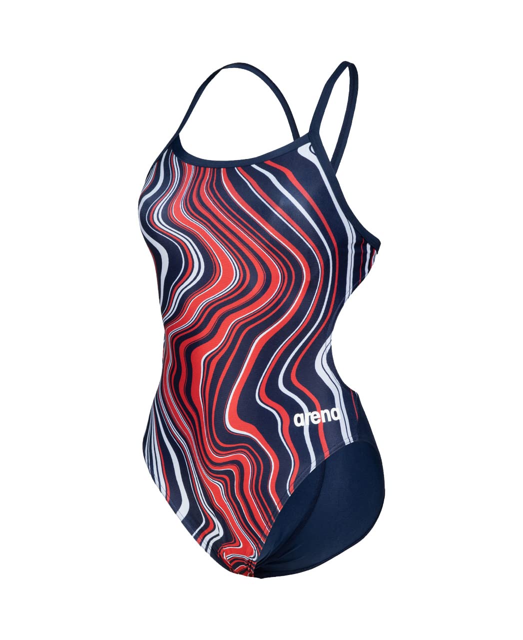 ArenaWomen's Women's Marbled Challenge Back Swimsuit Women's Swimsuit Challenge Back Marbled (Pack of 1)