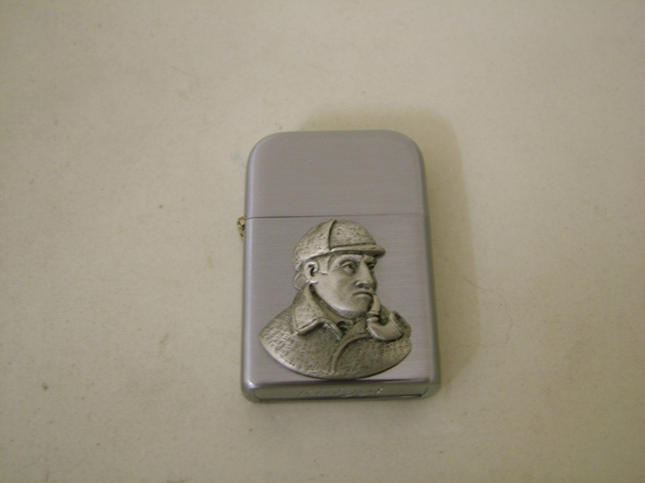 Knight Stormproof Lighter With Sherlock Holmes Badge