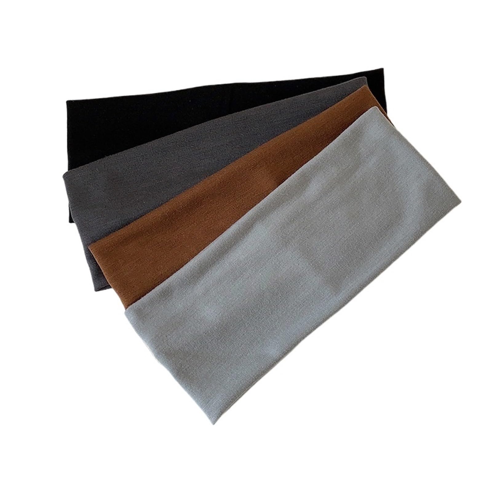 Fasce elastiche per capelli per sport e fitness, confezione da 5, fasce per capelli assorbono il sudore per yoga e corsa, accessori per capelli alla moda