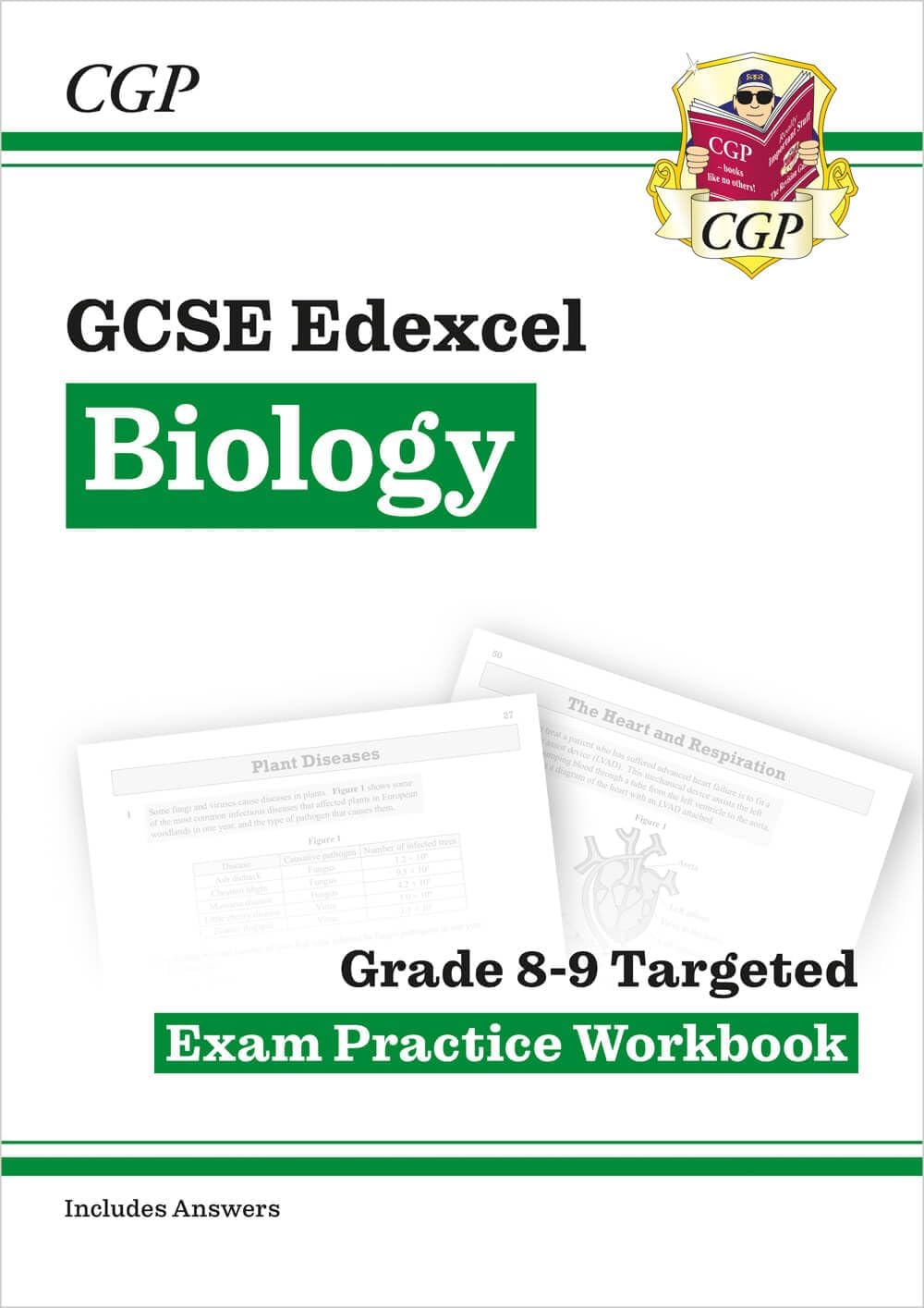 GCSE Biology Edexcel Grade 8-9 Targeted Exam Practice Workbook (includes Answers)