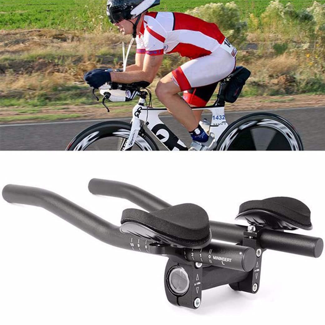 Guidon Aéro Repose-bras En Aluminium – Réglable, Mousse Confort, Pour Triathlon, VTT Et Route