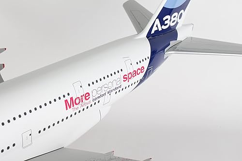Miniatura 4 de Daron Skymarks Airbus casa colores A380800avión modelo con soporte de madera y Gear 1100Escala