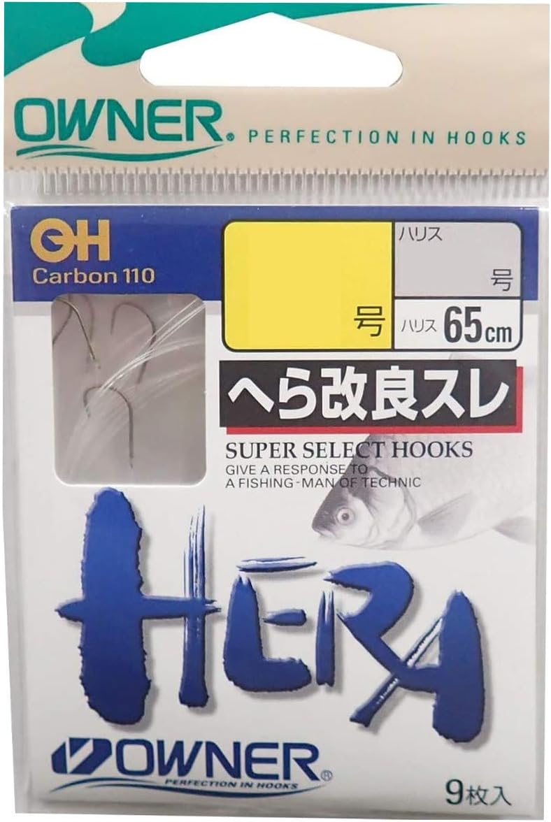Owner Brown Spatula Improved Thread Fishing Hook