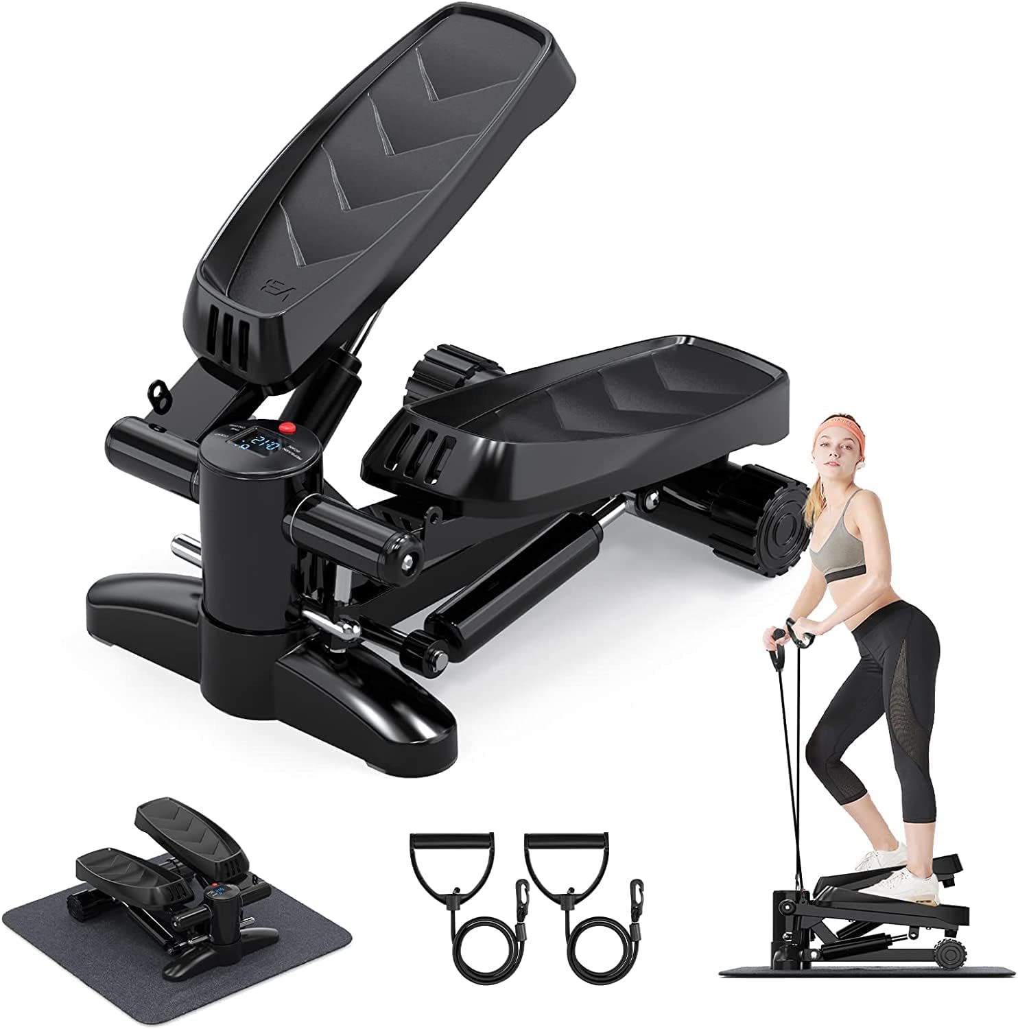 AFRANN Steppers for Exercise, Mini Stepper Machine with