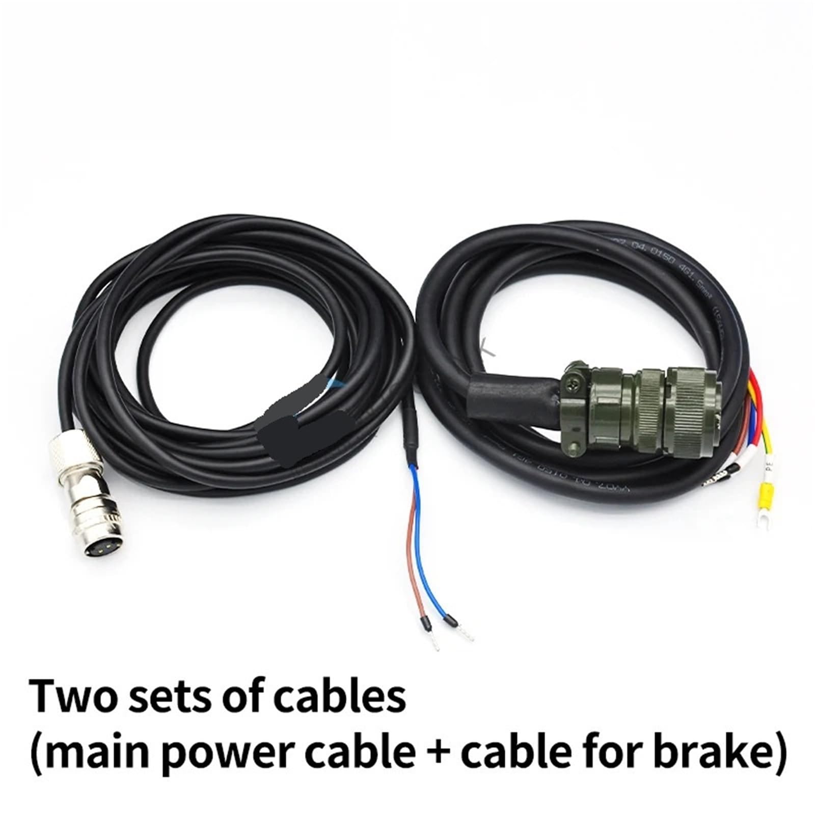 Cable de alimentación de servomotor serie 7 JZSP-UVA732-02 03 05 10 -E, dos juegos de cables (cable de alimentación principal) (2 m, JZSP-UVA731-XX-E)