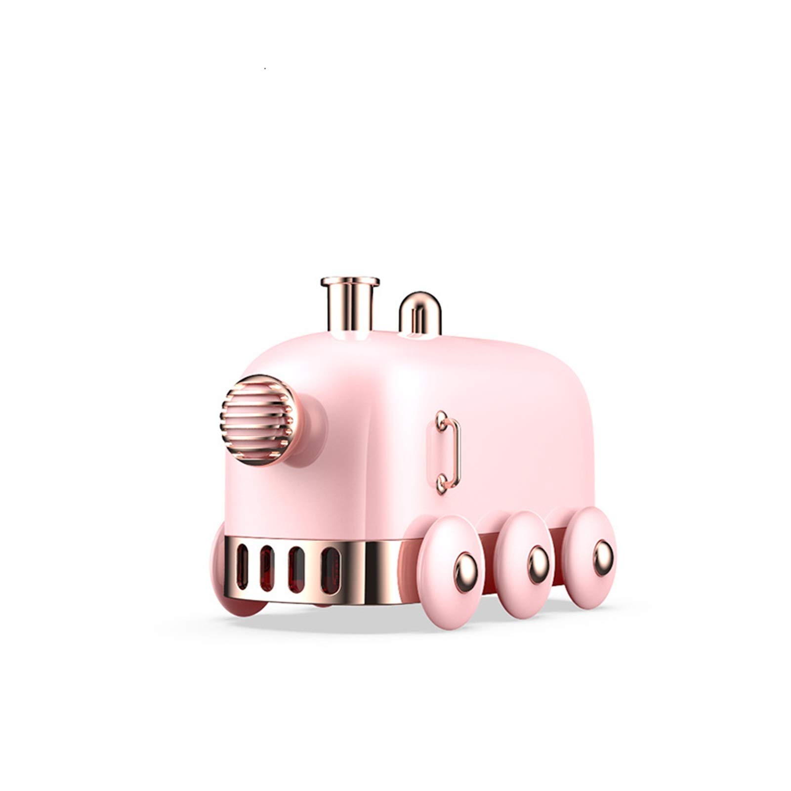 Humidificateur d'air 300 ml et mini diffuseur d'aromathérapie USB rose pour bureau