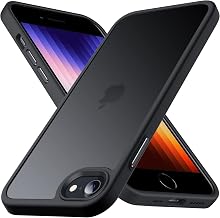 Anqrp Matt Zero Series Case for iPhone SE Slim [Military Protection and Camera Protection] Translucent Protective Case