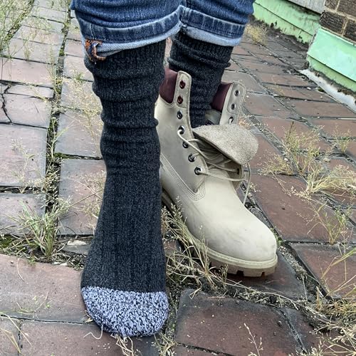 Cuddl Duds Mens 2 Pair Pack Classic Comfort Multicolor Assorted Easy Care Crew Socks4