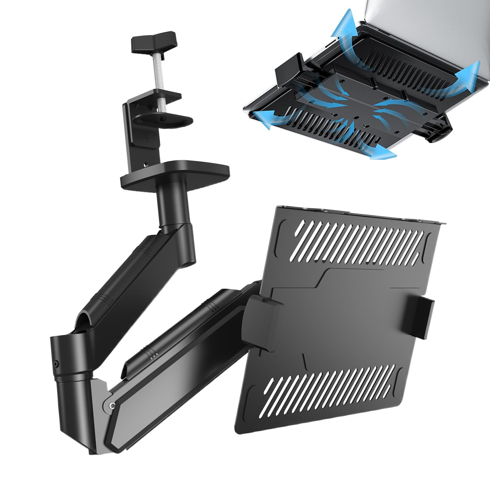 Soporte Portátil Para Escritorio Soporte Vertical Para Notebook | Elevador Ergonómico Para Computadora Para Ver Películas, Clases, Oficina, Dormitorio, Estudio y Sala de Reuniones