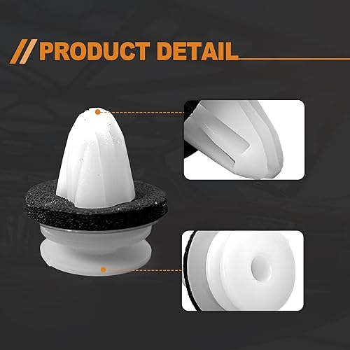 Miniatura 3 de 25 clips para panel de moldura de puerta, retenedor de panel de moldura de puerta, compatible con Mercedes, OE 000-991-86-98