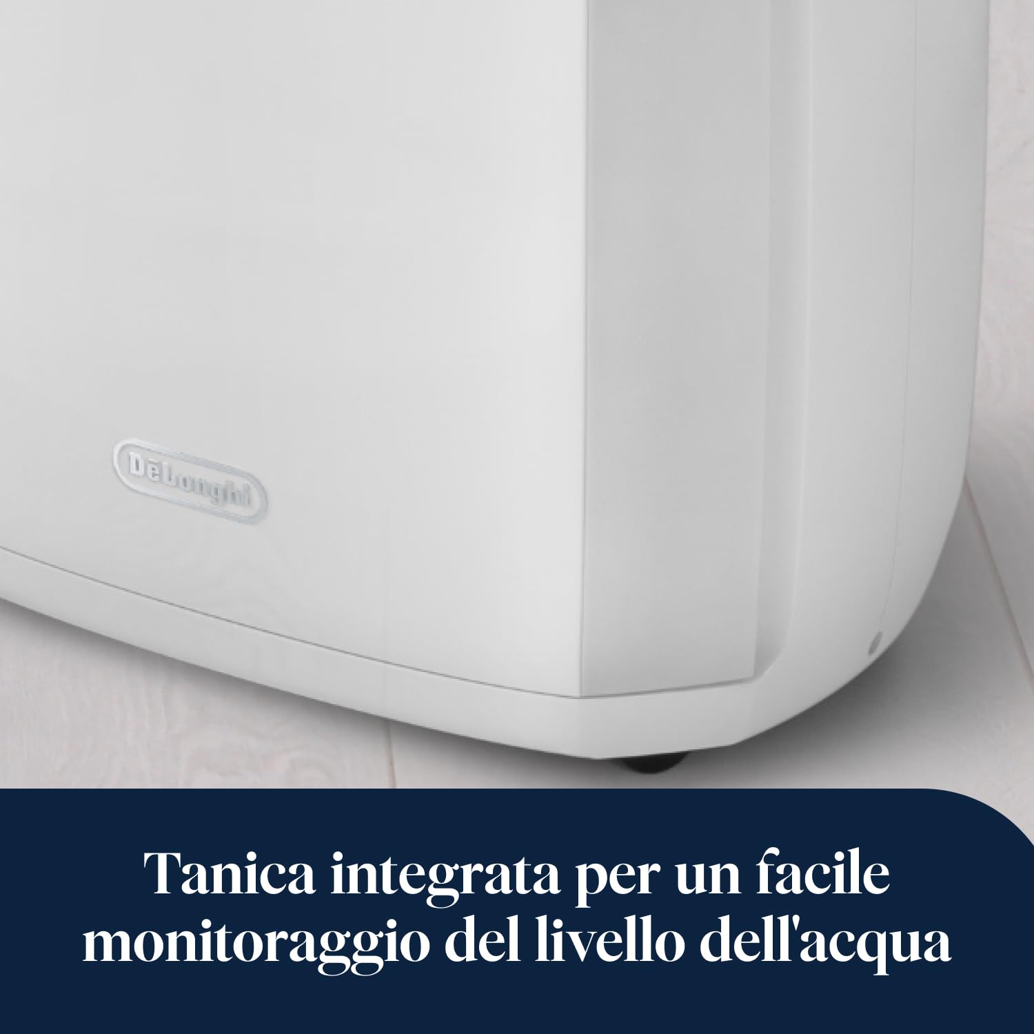 De'Longhi Tasciugo AriaDry Multi - Deumidificatore Casa Portatile, Assorbi Umidità 20L/Giorno, Asciugabiancheria, Antimuffa, Bassa Rumorosità, Timer, Bianco (DDSX220)