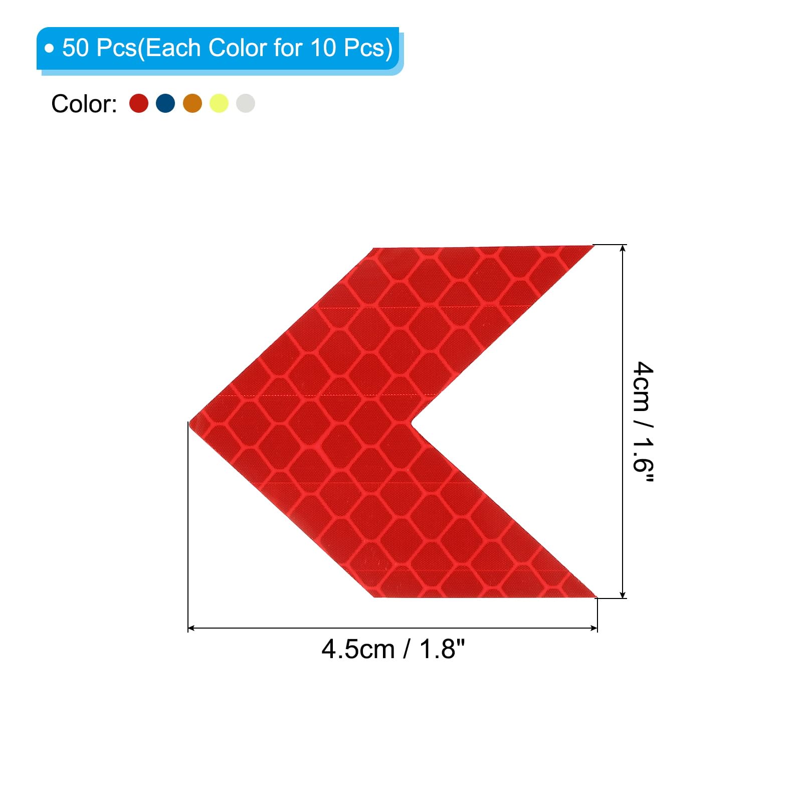 PATIKIL Arrow Reflective Stickers - Image 2