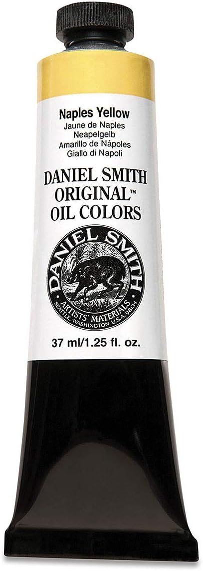 Original Oil Color Paint, 37ml Tube, Naples Yellow, 284300046