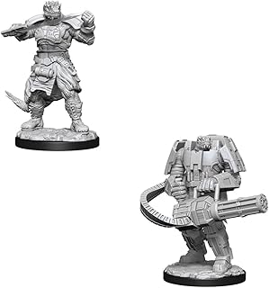 Starfinder Deep Cuts: Wave 15: Vesk Soldier - Starfinder Miniatures by WizKids – Ages 14+ - Compatible with Starfinder and Other Tabletop RPG TTRPG
