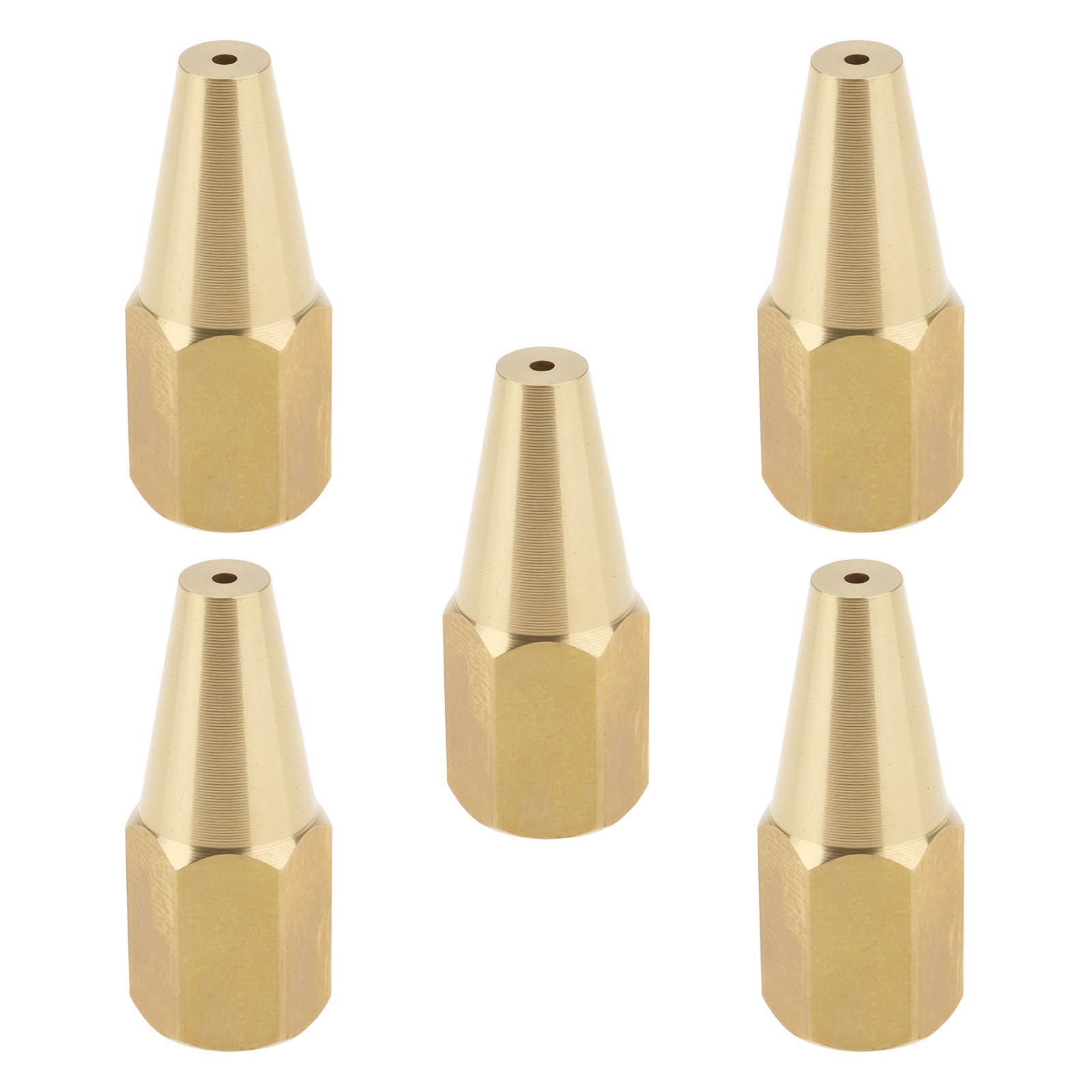 YINETTECH 5pcs Acetylene Welding Spray Gun Nozzle H01-2 3# 0.7mm Suitable for Pipeline Jewelry Welding Heating