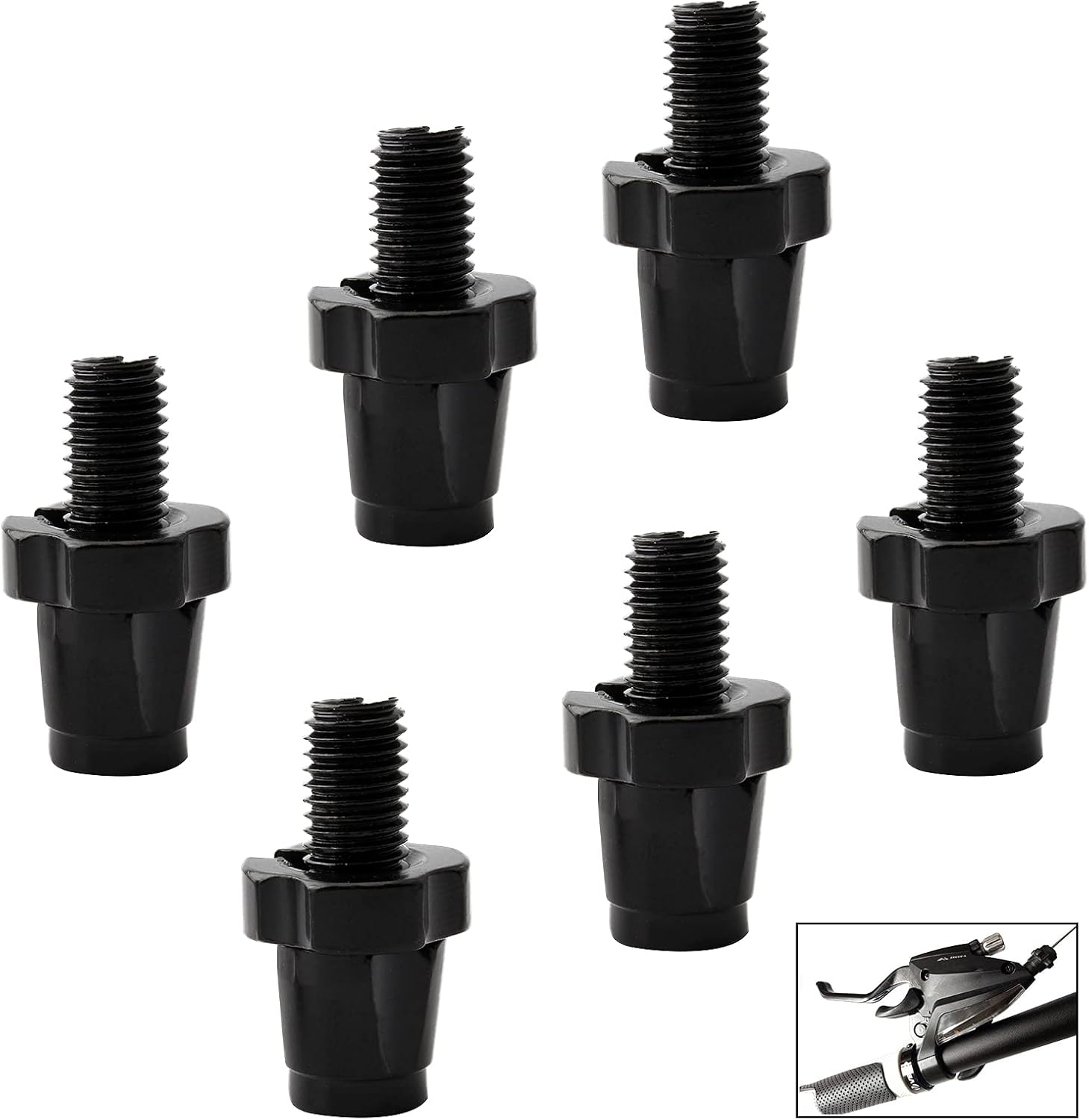 6 Pieces Adjustment Screw M7 Cantilever Brakes Screws Brake Cable