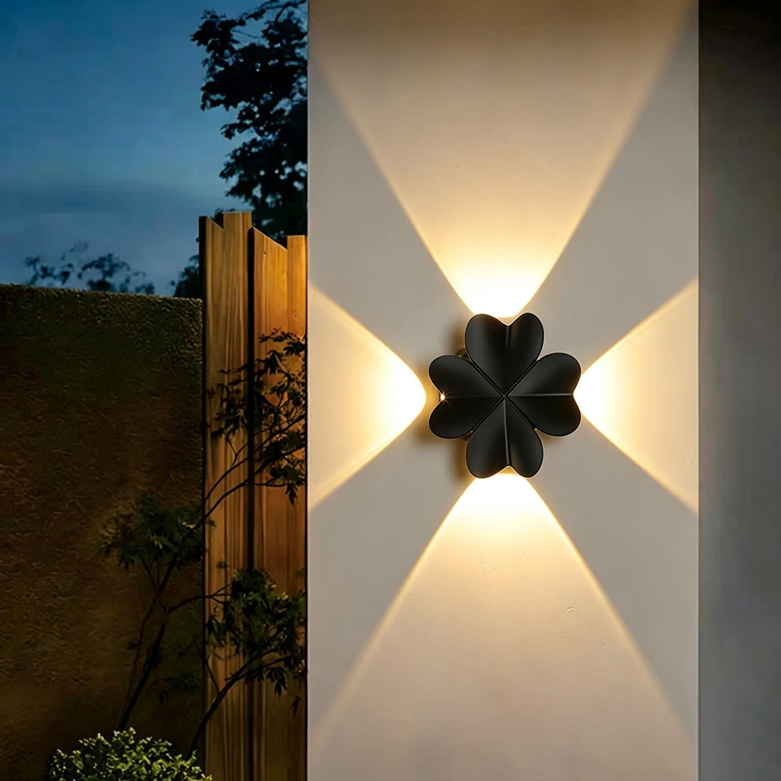 SDUYTDG Modern LED Wall Sconces IP65 Waterproof Aluminum Wall Mount Lamp Outdoor Lighting Fixture Up and Down Lighting Fixtures