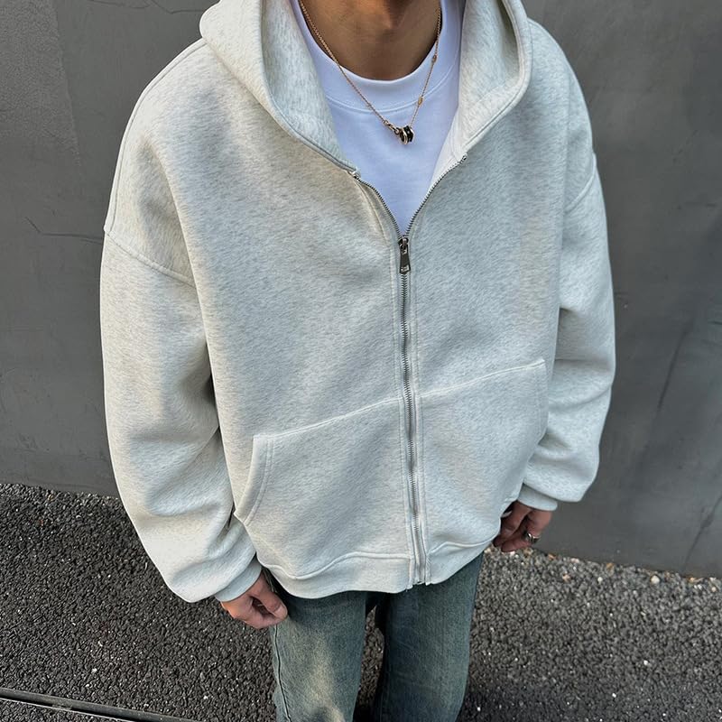 Y2k Hoodie Men Teens Funny Backpack Full Zip Up Hoodie Lazy Style Oversized Sweatshirt Jacket streetwear3