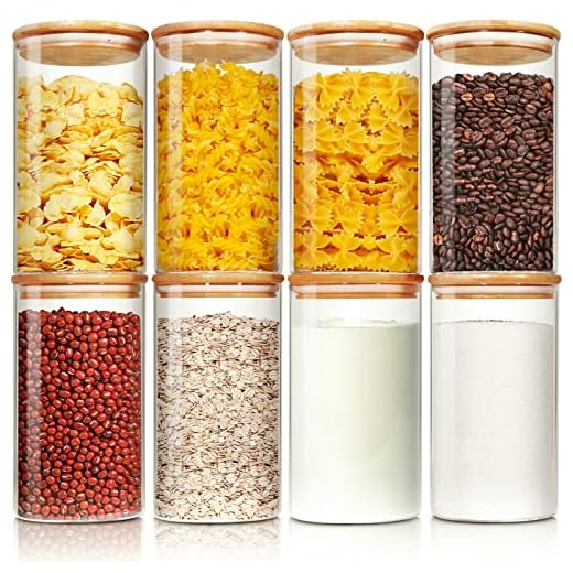 Can you take marmalade in hand luggage HomArtist Glass Jars with Bamboo Lids, Set of 8