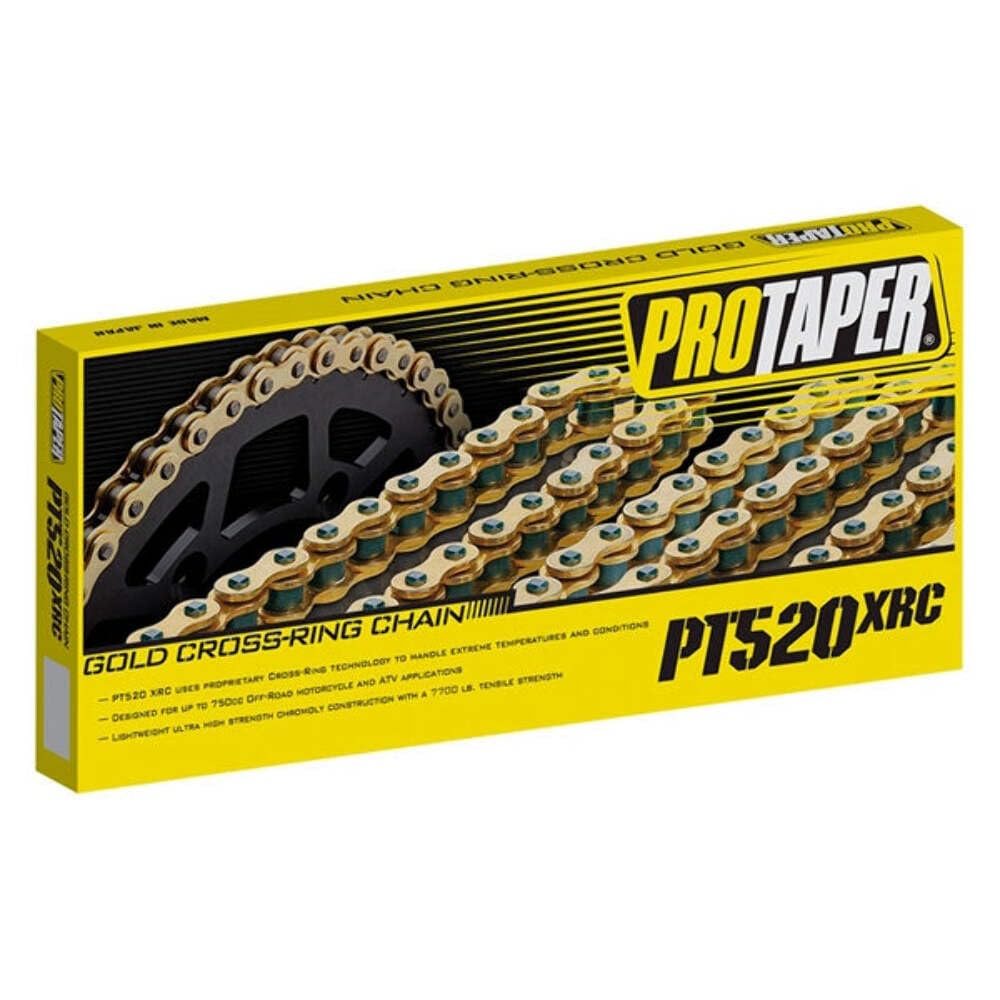Amazon.com: Pro Taper 520 XRC Chain (120 Links) (Gold) : Automotive