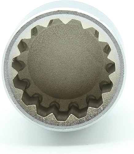 TEMO Llave antirrobo 3437 del zócalo del retiro de la tuerca de la rueda #61 para Porsche