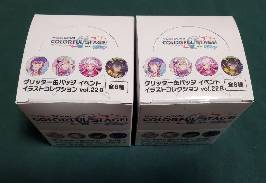 Amazon.co.jp: プロジェクトセカ グリッター缶バッジ プロセ 22B BOX