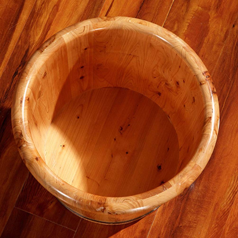 Vasca per pediluvio in Legno con Secchio per pediluvio, Vasca per pediluvio massaggiante, vaschetta per pediluvio per pediluvio, vaschetta per pediluvio per pediluvio. Lucky Star
