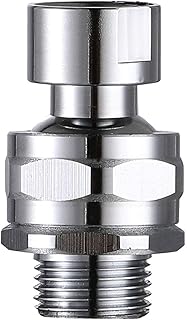Shower Head Swivel Ball Adapter Brass Adjustable Shower Arm Connector Un...