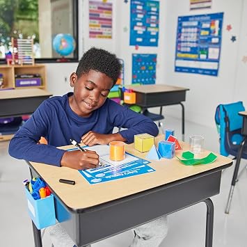 EAI Education GeoModel Folding Geometric Shapes: 11 Solids and 11 Nets