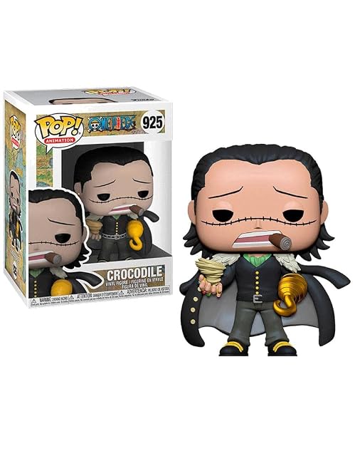 Funko Pop! Animation: One Piece - Crocodile - Figura de Vinilo Coleccionable - Idea de Regalo- Mercancia Oficial - Juguetes para Niños y Adultos - Anime Fans - Muñeco para Coleccionistas
